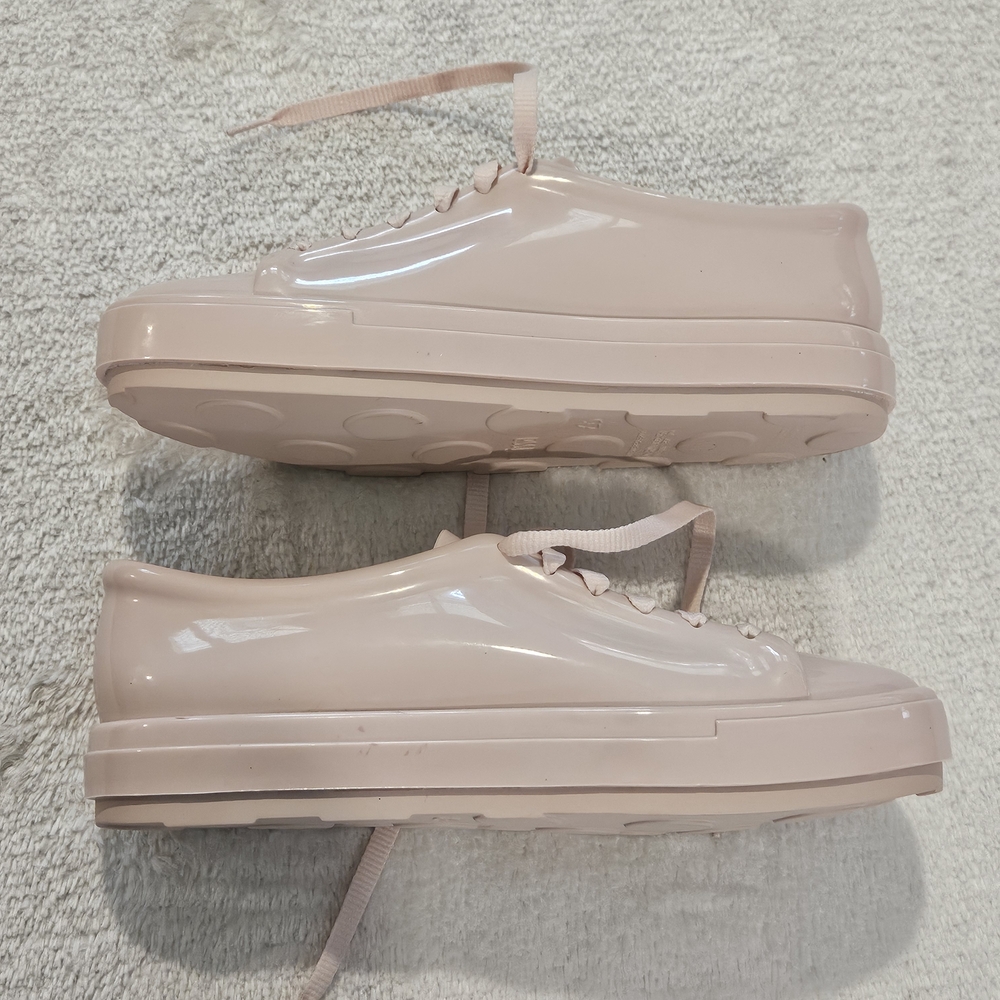 NEW Melissa Pink Sneakers Size 10 Pastel Preppy Girlhoodcore Feminine Coquette - Picture 4 of 8